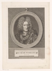 Portret van Anne Jules hertog van Noailles