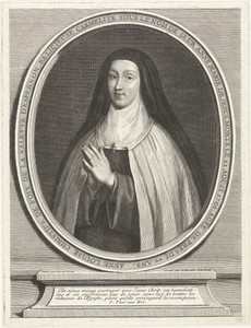 Portret van Anne-Louise-Christine de Foix de la Valette d'Epernon