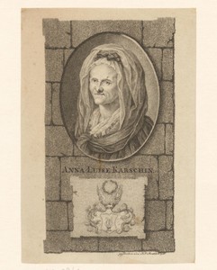 Portret van Anne Luise Karsch