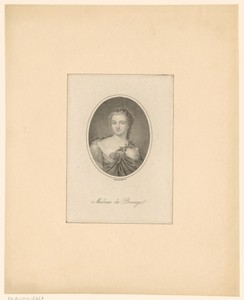 Portret van Anne-Marie du Boccage