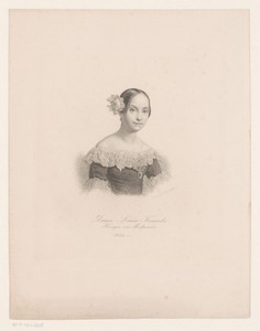 Portret van Anne Marie Louise d'Orléans