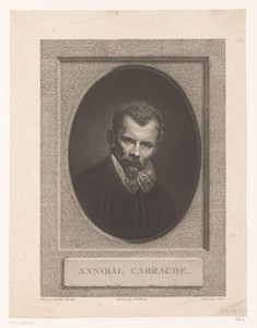 Portret van Annibale Carracci
