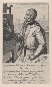 Portret van Anthonio Moro