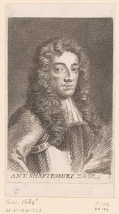 Portret van Anthony Ashley Cooper