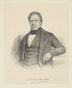 Portret van Anthony Hendrik Boon van der Mesch