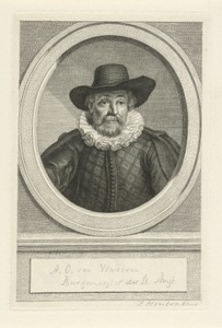 Portret van Anthony Oetgens van Waveren