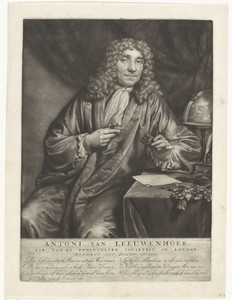 Portret van Anthony van Leeuwenhoek
