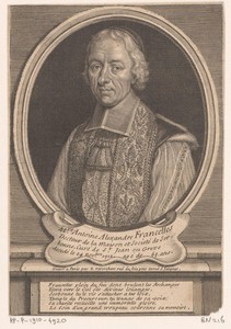 Portret van Antoine Alexandre Francelles