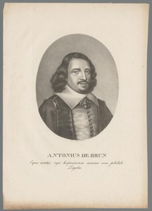 Portret van Antoine Brun