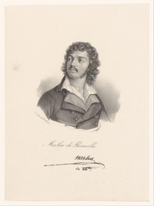 Portret van Antoine Christophe Merlin