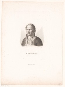 Portret van Antoine François de Fourcroy