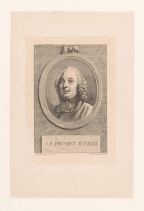 Portret van Antoine François Prévost d'Exiles
