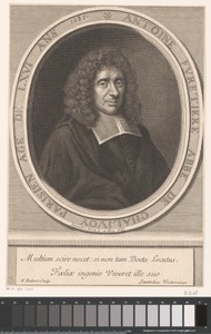 Portret van Antoine Furetière