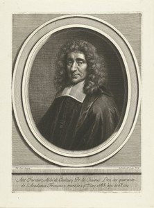 Portret van Antoine Furetière
