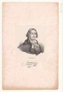 Portret van Antoine Joseph Santerre