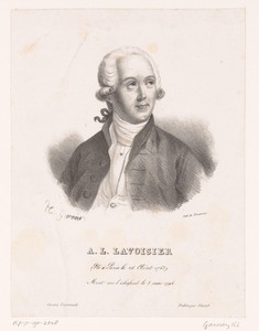 Portret van Antoine Lavoisier