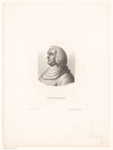 Portret van Antoine Petit