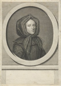 Portret van Antoinette Bourignon