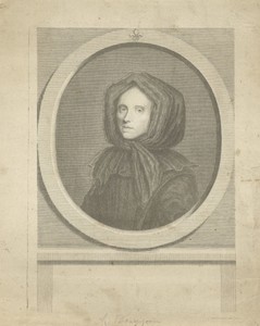 Portret van Antoinette Bourignon
