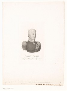 Portret van Anton Alois van Hohenzollern-Sigmaringen