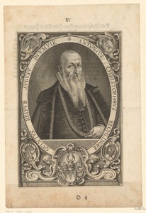 Portret van Anton Christoph Rechlinger
