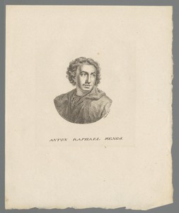 Portret van Anton Raphael Mengs