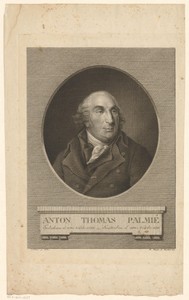 Portret van Anton Thomas Palmié