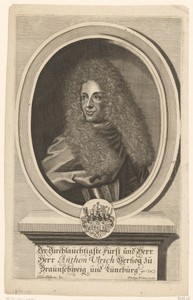 Portret van Anton Ulrich von Braunschweig-Lüneburg