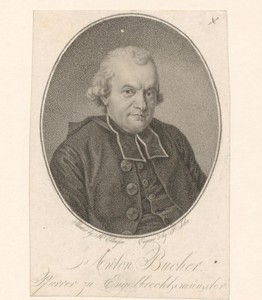 Portret van Anton von Bucher