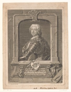 Portret van Anton von Geusau