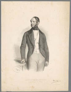 Portret van Anton von Schmerling