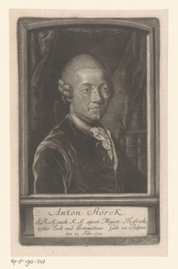 Portret van Anton von Störck