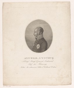 Portret van Anton Wilhelm von L'Estocq