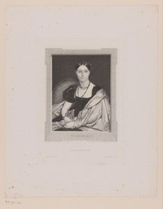 Portret van Antonia Duvauçey de Nittis