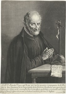 Portret van Antonie Vigier