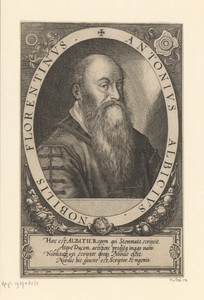 Portret van Antonio Albizzi