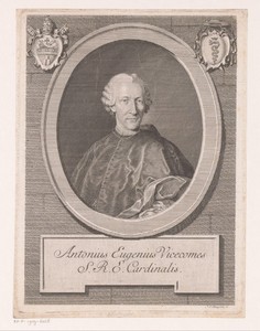 Portret van Antonio Eugenio Visconti