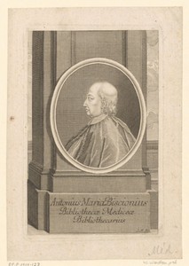 Portret van Antonio Maria Biscioni