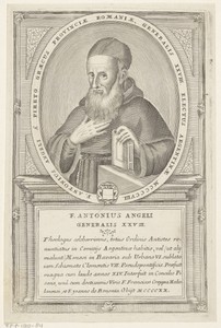 Portret van Antonio Vinitti de Pereto, 28ste Minister Generaal van de franciscaner orde
