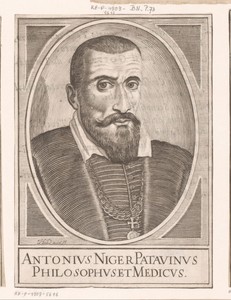 Portret van Antonius Niger
