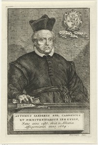 Portret van Antonius Sanderus