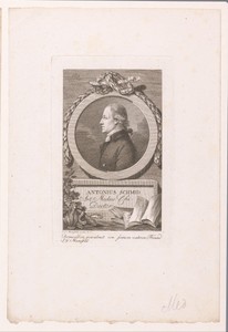 Portret van Antonius Schmid