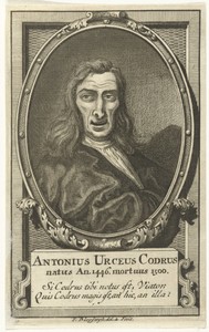 Portret van Antonius Urceus Codrus