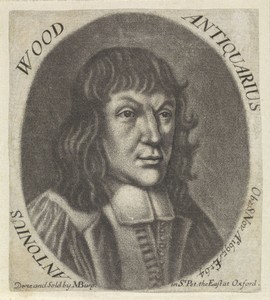Portret van Antonius Wood