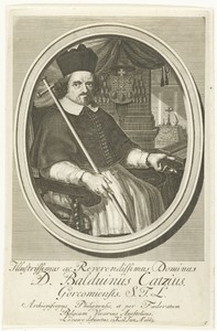Portret van apostolisch vicaris Balduinus Cats