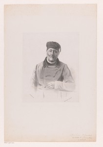 Portret van apotheker Chr. Eikendal