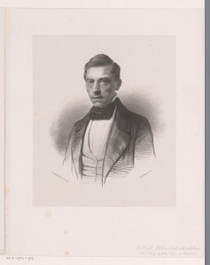 Portret van apotheker H.C.M. Eikendal