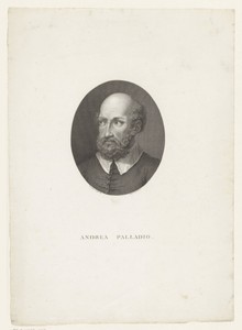 Portret van architect Andrea Palladio