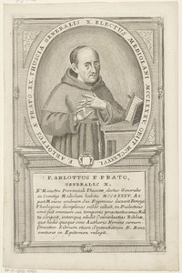 Portret van Arlotto da Prato, 10de Minister Generaal van de franciscaner orde
