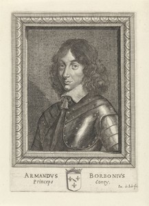 Portret van Armand de Bourbon, prins van Conti